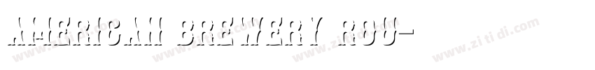 American Brewery Rou字体转换